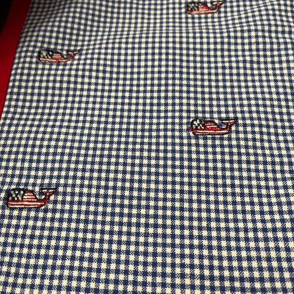 Vineyard Vines Placemats (set of four) Patriotic Whale Print - Picture 2 of 2